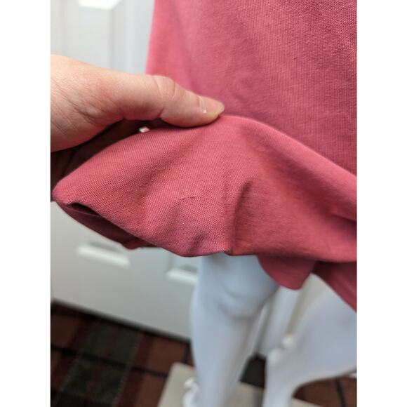 Leith Dress Ruched Lagenlook Minimalist Casual Brunch Party Staples Daytime Date - Picture 7 of 12